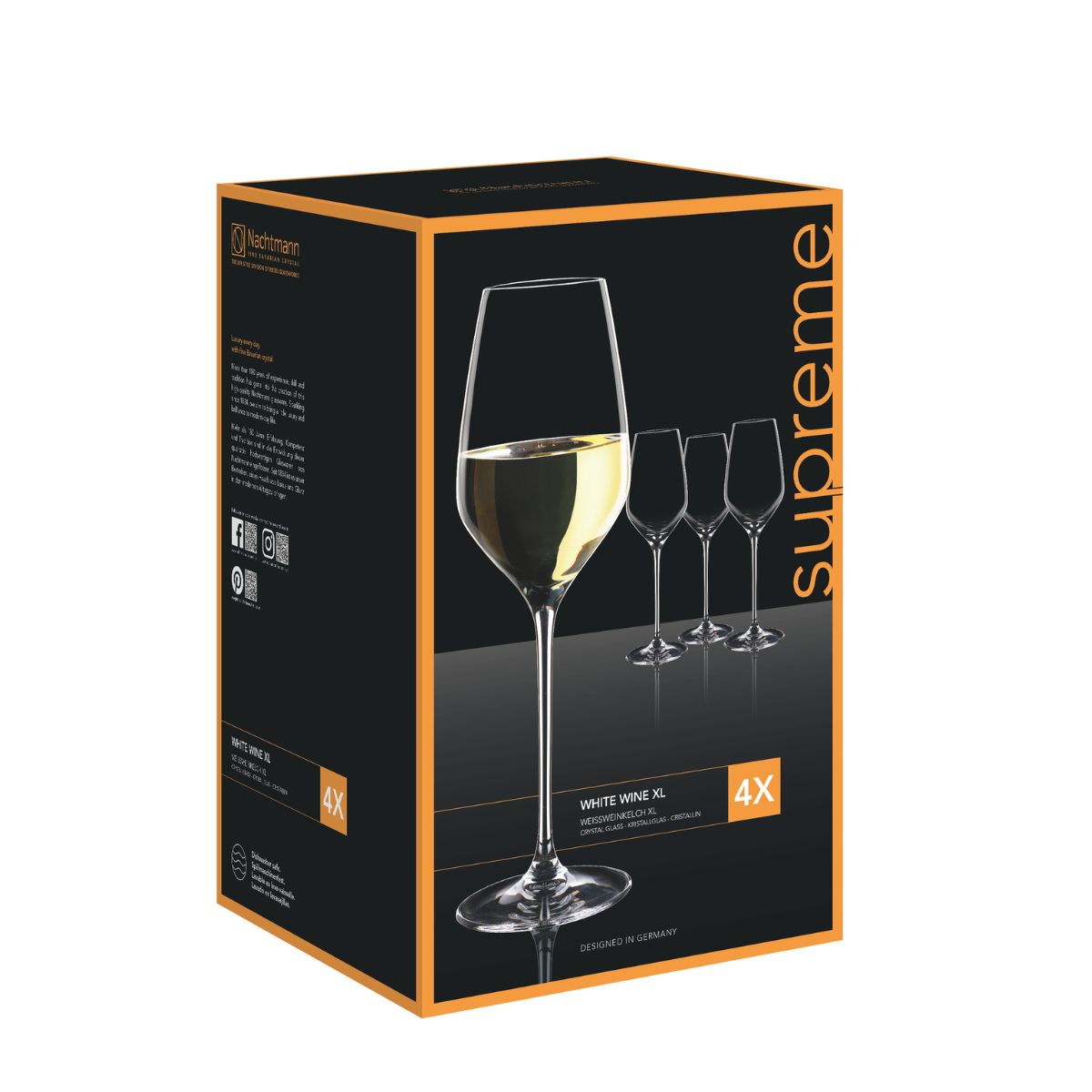 Supreme Champagne Flute XL Set of 4 image number null